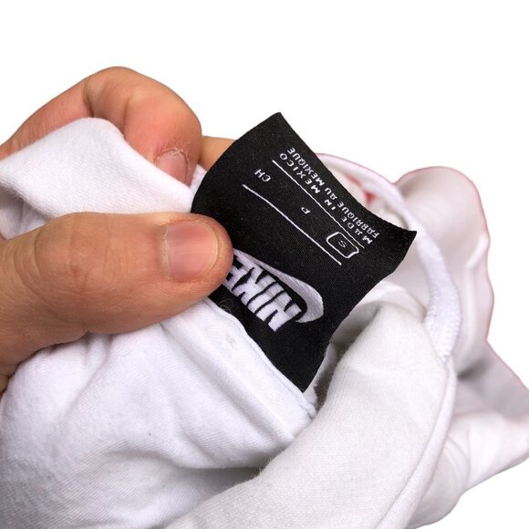 NIKE Hoodie Small Big Logo White - Picture 11 of 12